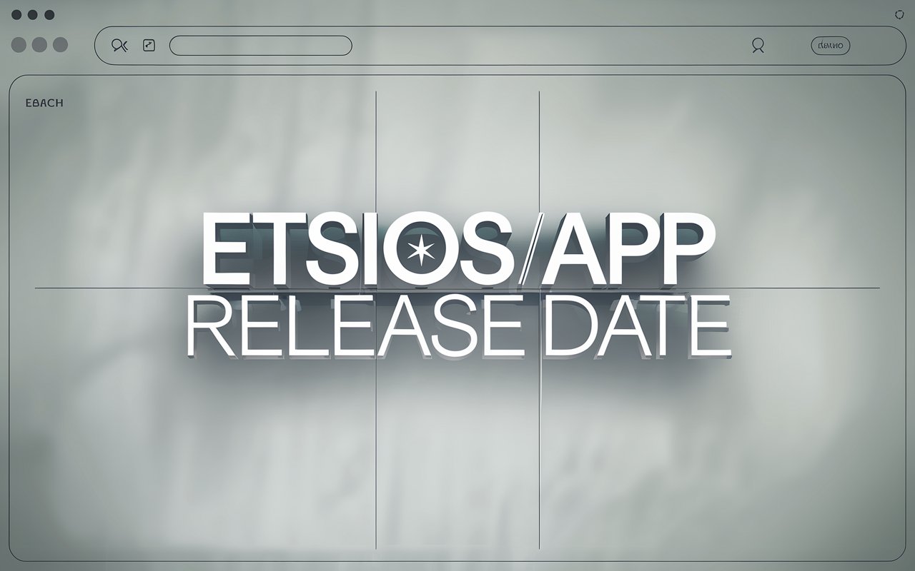 EtsiosApp release date